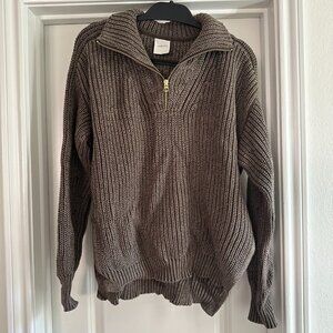 Varley Dakota Knit Quarter Zip Sweater